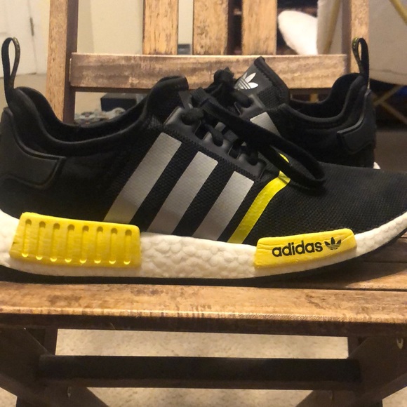 nmd black yellow